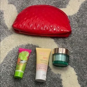 Brand New Ipsy cosmetic bag with Lotion